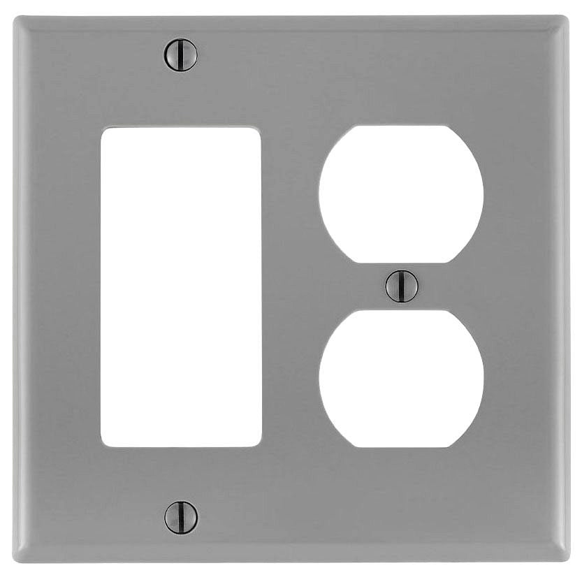 LEVITON Leviton 80746-GY 1DUP/1DECORA NYL WP Standard Size