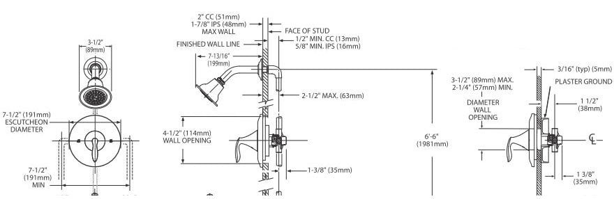 MOEN Moen T2132EPORB Posi-Temp Shower Only Trim Kit Oil Rubbed Bronze