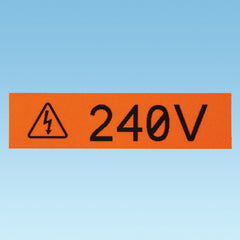 Panduit T100X000VUC-BK Continuous Tape, Vinyl, Orange, Black, 1 x 25' (25 ft) Replacement MPN