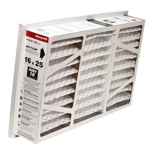 RESIDEO BRAUKMANN Honeywell Home FC40R1060 16 x 25 x 3 in. Air Filter MERV 10