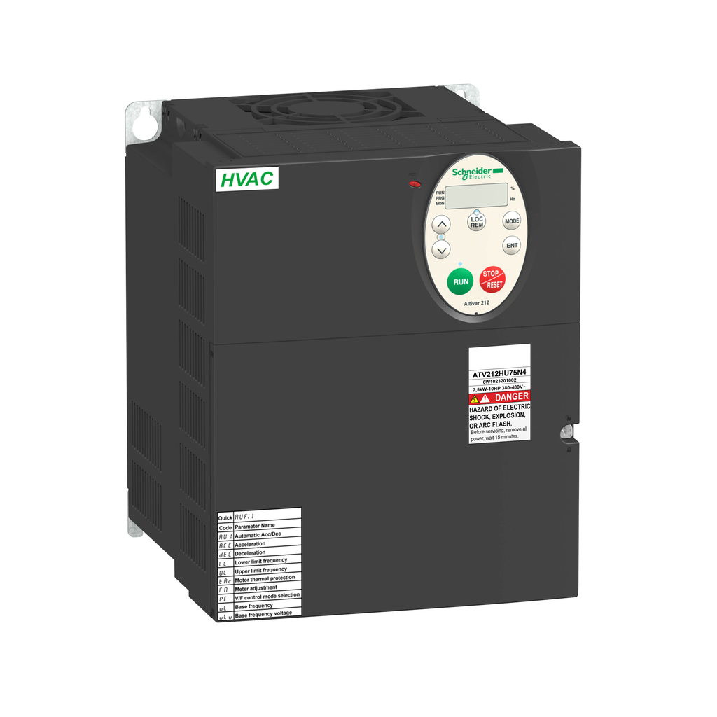 SCHNEIDER ELECTRIC ATV212HD11N4 VARIABLE SPEED MOTORS