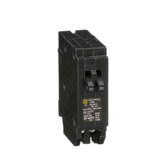 SCHNEIDER ELECTRIC Square D HOMT3020 1-Pole 30/20 Amp 120/240 Volt Plug-On Thermal Magnetic Miniature Circuit Breaker