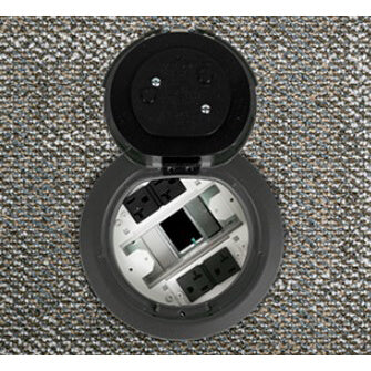 WIREMOLD Wiremold 6ATC2PGY 6 Prewired Surface Style Assembly Gray