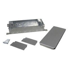 LEGRAND Wiremold 880M3 Steel Shallow Floor Box 3-Gang Ombx