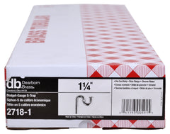 Dearborn 2718-1 S-Trap 1-1/4in Slip x Slip