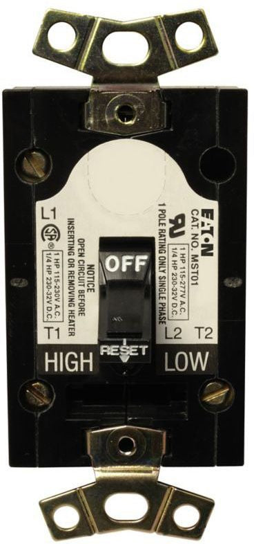EATON EATON MST01 MS Series Manual Starter 1 Pole Open Enclosure
