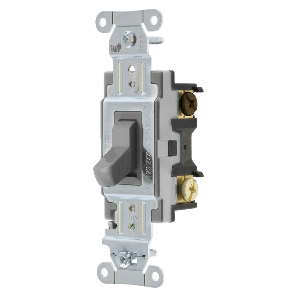 HUBBELL WIRING CSB320GY TOGGLE SWITCHES