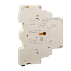 Schneider Electric GVAN20 Square D GVAN20 2NO 690 VAC 240 VDC 6 Amp Manual Starter Auxiliary Contact
