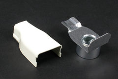 LEGRAND Wiremold V5784 Steel Elbow Conduit Connector Ivory