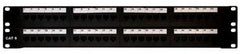 LEGRAND Legrand 48845CC6 Patch Panels, 48 Port T568A/B Universal Wiring