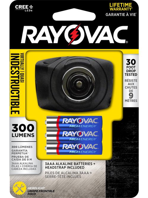 RAYOVAC DIYHPHL3-BC WORK LIGHTS & FLASHLIGHTS