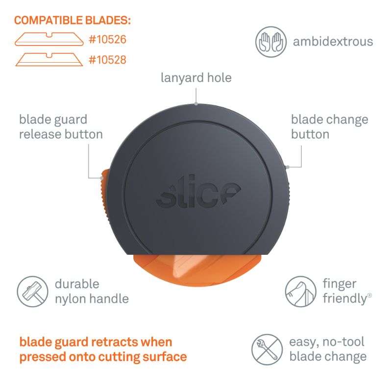 SLICE Slice 10477 Super-Safe Carton Opener
