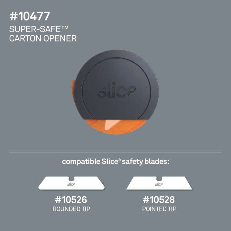 SLICE Slice 10477 Super-Safe Carton Opener