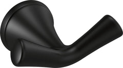 DELTA FAUCET Delta Faucet 73335-BL Kayra Double Robe Hook in Matte Black