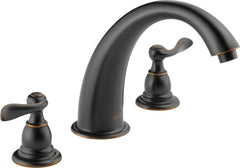 DELTA FAUCET Delta Faucet BT2796-OB Windemere Two Handle Roman Tub Faucet in Oil Rubbed Bronze Trim Only