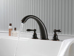 DELTA FAUCET Delta Faucet BT2796-OB Windemere Two Handle Roman Tub Faucet in Oil Rubbed Bronze Trim Only