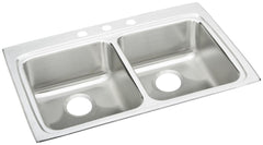 ELKAY Elkay LRAD3322654 Lustertone Classic Stainless Steel Drop-In Sink