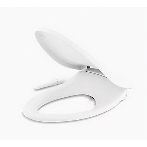 KOHLER KOHLER 5724-0 Puretide Quiet-Close Elongated Closed Front Toilet Seat in White