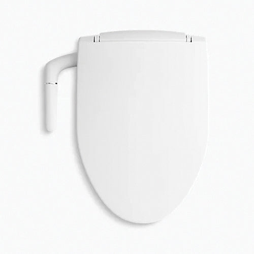KOHLER KOHLER 5724-0 Puretide Quiet-Close Elongated Closed Front Toilet Seat in White