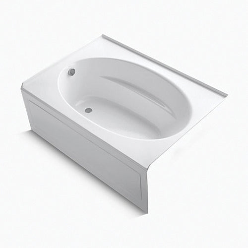 KOHLER Kohler 1113-LA-0 Windward 60 in x 42 in Soaker Alcove Bathtub with Left Drain in White