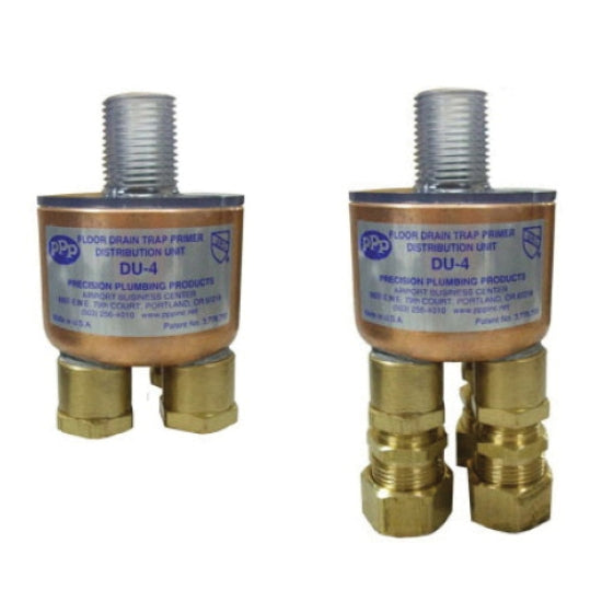 PRECISION PLUMBING PRODUCTS Precision Plumbing Products DU-4 Trap Primer Valve 4-3/8 in x 1/2 in Replacement MPN
