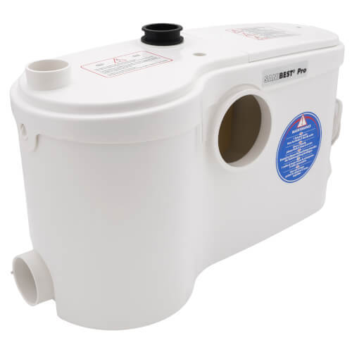 SANIFLO Saniflo 013 SaniBEST Pro Grinder Pump White