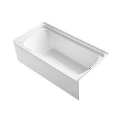 Sterling 71171120-0 Ensemble 60 in x 30 in Soaker Alcove Bathtub with Right Drain