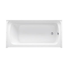 Sterling 71171120-0 Ensemble 60 in x 30 in Soaker Alcove Bathtub with Right Drain