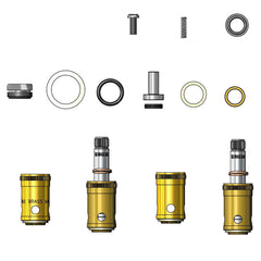 T&S BRASS B-7K-NS GAS VALVES