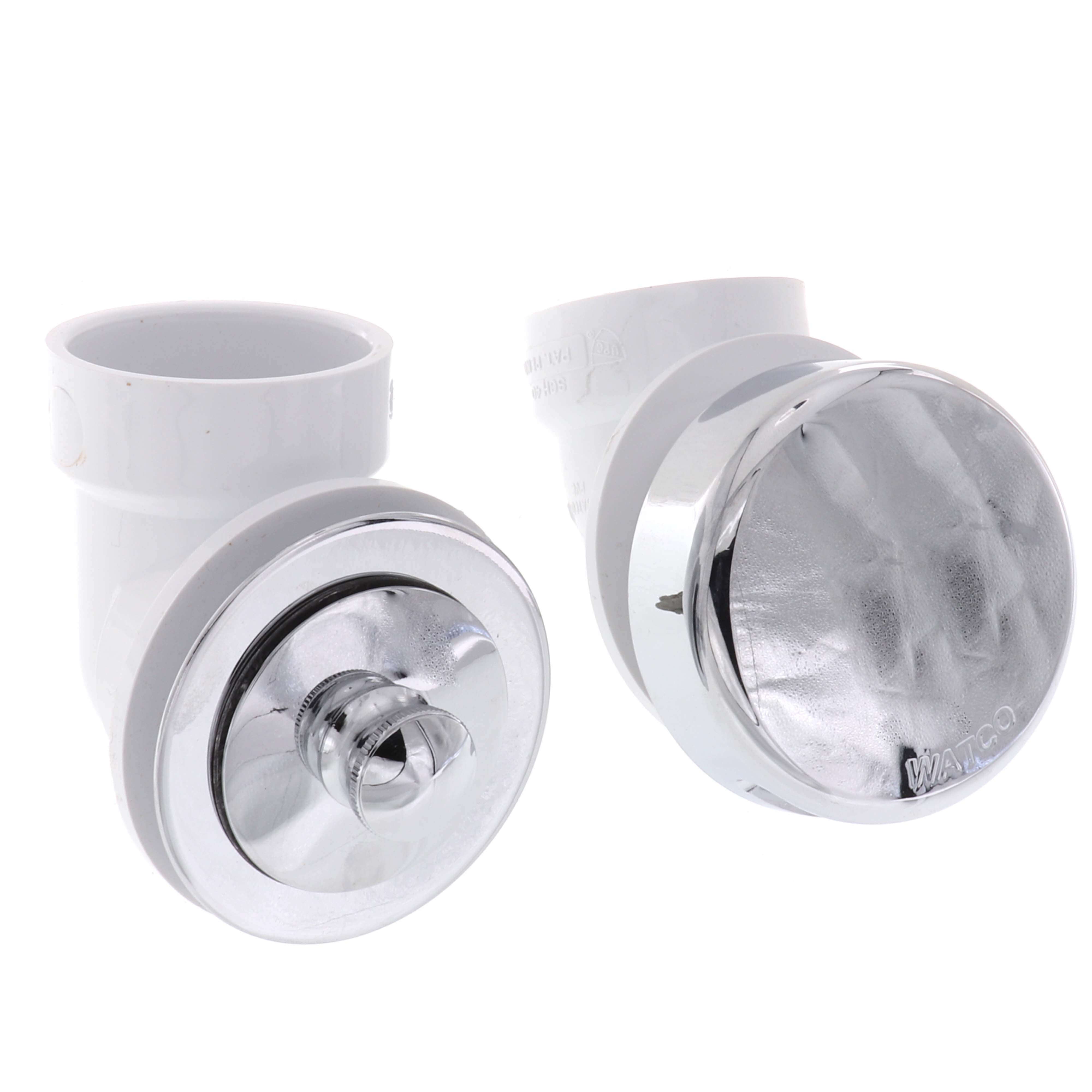 WATCO Watco 901-PP-PVC-CP Innovator 901 Series Plastic Push-Pull Drain