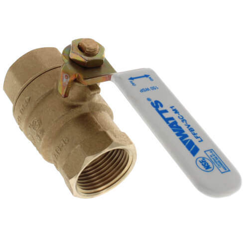 WATTS Watts 88005689 LFFBV-3C 1 in Full Port Female Threaded Ball Valve