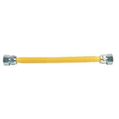 BRASSCRAFT BrassCraft CSSC22-36 ProCoat® Gas Appliance Connector 3/4 in. FIP 36 in. Gas Connector