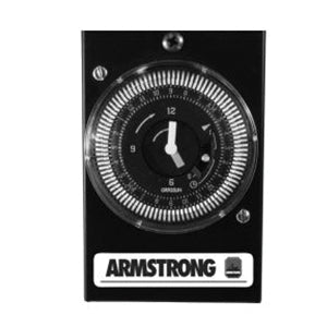 ARMSTRONG AIR Armstrong Pumps 810123-130 24 Hour Analog Timer in Black
