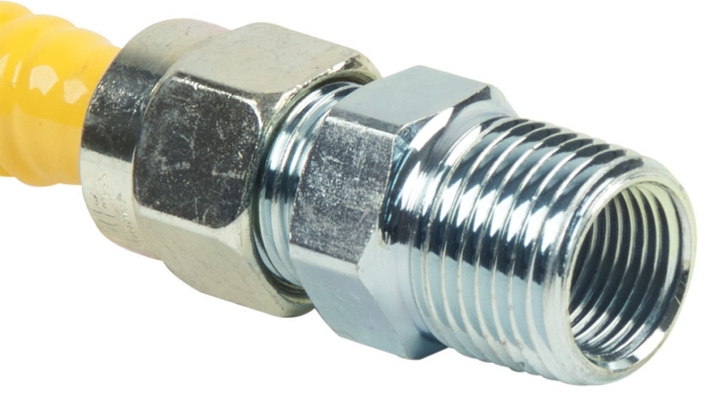 BRASSCRAFT BrassCraft CSSD44-30 Gas Appliance Connector 1/2 x 1/2 MPT x MPT 30L Replacement MPN
