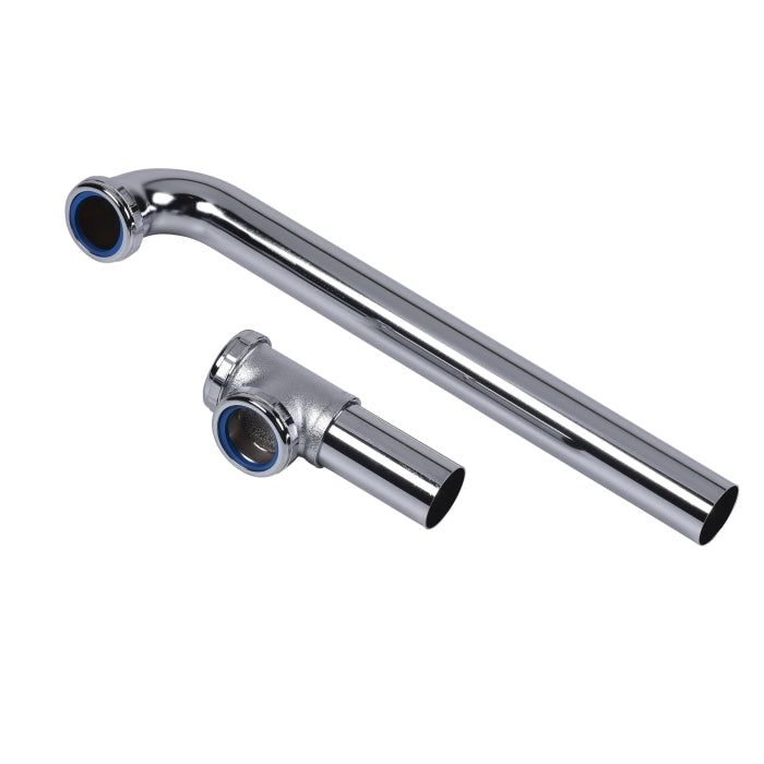 DEARBORN Dearborn 78A-1 Tubular End Outlet Waste 20 ga Chrome-Plated 1-1/2 in