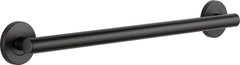 DELTA FAUCET Delta Faucet 41824-BL Contemporary 24 in. Grab Bar in Matte Black