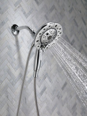 DELTA FAUCET Delta Faucet 58480-PK Universal Showering Components H2Okinetic In2ition 5-Setting Two-in-One Shower Chrome