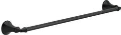 DELTA FAUCET Delta Faucet 76424-BL Ashlyn 24 in Towel Bar Matte Black