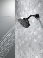 DELTA FAUCET Delta Faucet 52663-BL Multi Function Showerhead in Matte Black