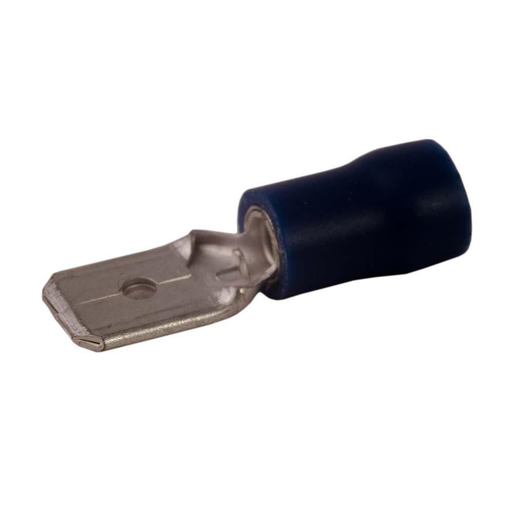 DIVERSITECH DiversiTech 6219LX 5-1/2 in. Insulated Male Slip-On Terminal, 16 to 14 AWG Conductor, 1/4 in Tab