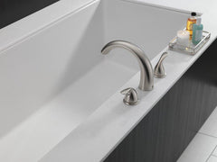 DELTA FAUCET Delta Faucet T2705-SS Two Handle Roman Tub Faucet in Brilliance Stainless Trim Only