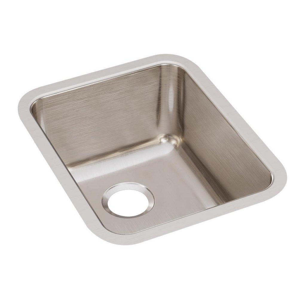 ELKAY Elkay ELUH141810 Lustertone Classic Stainless Steel 16-1/2 x 20-1/2 Single Bowl Undermount Sink