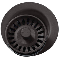 ELKAY Elkay LKQD35MC Plastic Disposer Flange with Basket Strainer and Stopper Mocha