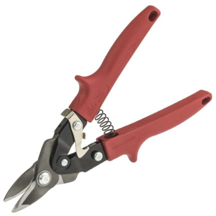 MALCO Malco M2005 10 L Notch/Trim Cut Red Hardened Alloy Steel Blade Bulldog Aviation Snip