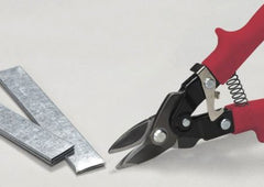 MALCO Malco M2005 10 L Notch/Trim Cut Red Hardened Alloy Steel Blade Bulldog Aviation Snip