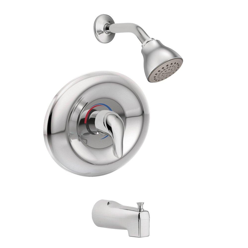 MOEN Moen TL2369EP Chateau One Handle Single Function Bathtub & Shower Faucet in Chrome (Trim Only)