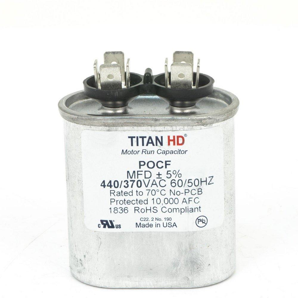 PACKARD Packard POCF7.5A Titan HD 7.5 mfd 440/370V Oval Run Capacitor