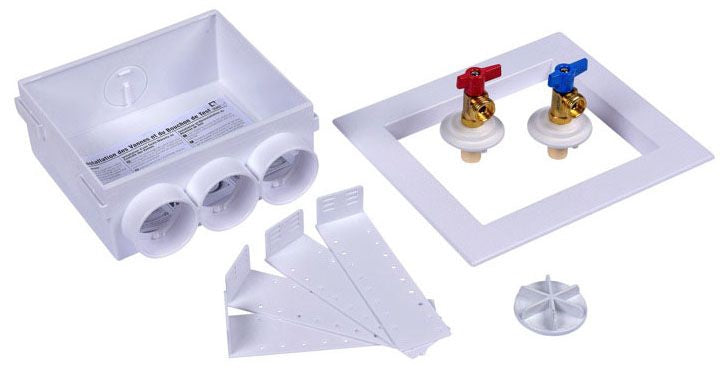 OATEY Oatey 38531 Quadtro CPVC Connection Washing Machine Supply Box