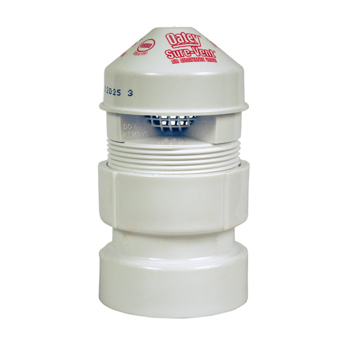 OATEY Oatey 39016 1.5 to 2 NPT Air Media PVC Air Admittance Valve 20 DFU