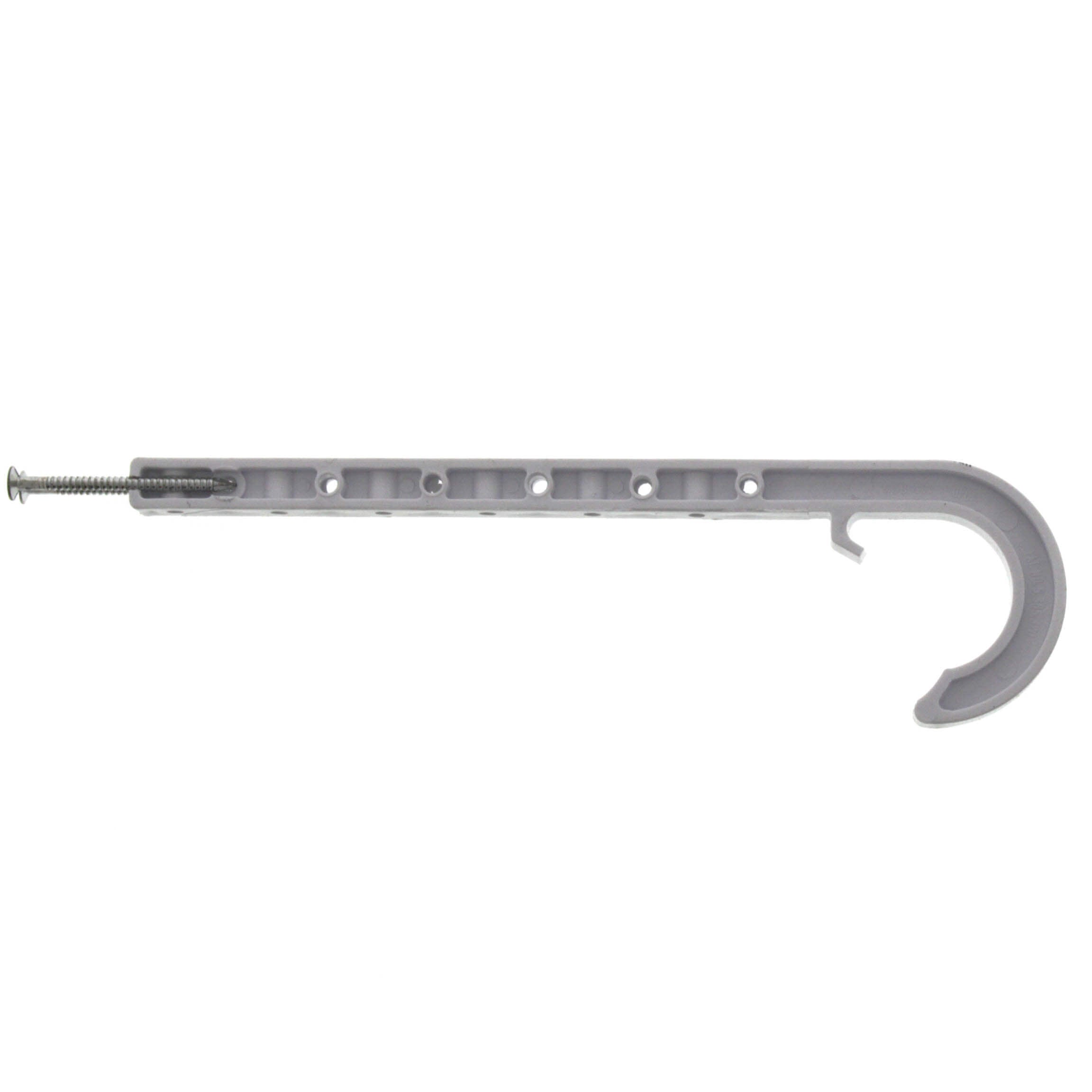 SIOUX CHIEF Sioux Chief 553-4W Swivel J-Hanger 1 in Zinc Plastic Hanger